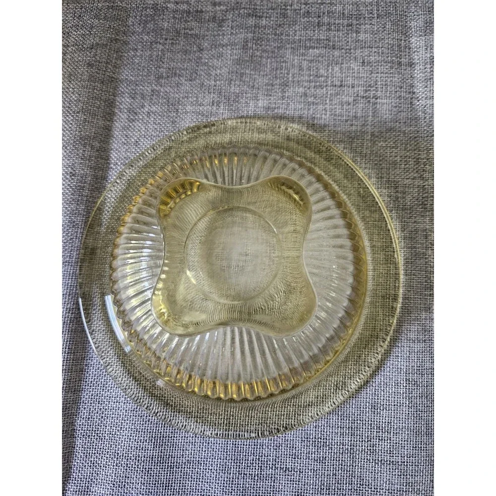 Vintage Amber Mixing Bowl